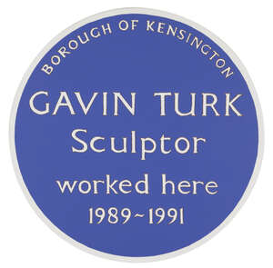 
	
		Gavin Turk, 
		British b.1967- 
		 
		Cave, 1995; 
		 
		screenprint in colours on...