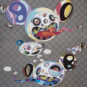 
	
		Takashi Murakami, 
		Japanese b.1962- 
		 
		Parallel Universe, 2014; 
		 
		offset...