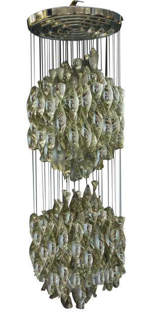 
	
		Verner Panton (1926-1998), An 'SP2' ceiling light,  manufactured by J Lüber AG, Basel,...