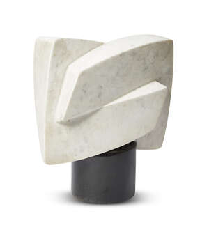 
	
		Michael Stallard, 
		British b.1944-
		 
		Untitled;
		 
		carved marble, signed and...