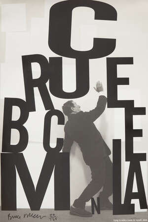 
	
		Bruce Mclean,
		Scottish b.1944-
		 
		Trying to Make a Name for Myself, Piece,...