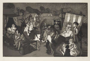 
	
		Dame Paula Rego DBE RA,
		Portuguese/British b. 1935-
		 
		The Encampment [Rosenthal...