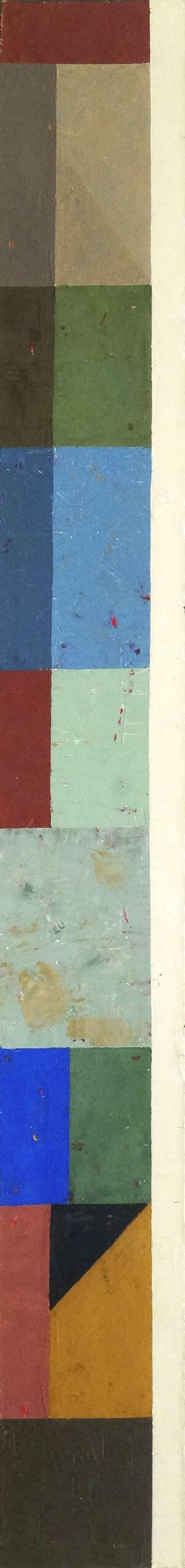 
	
		Bryan Ingham,
		British 1936-1997-
		 
		Dorfstrasse I (middle version), 1988;
		 
		oil...