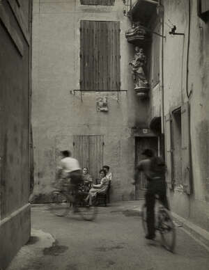 
	
		Willy Ronis,
		French 1910  2009-
		 
		Bollène, 1954;
		 
		silver gelatin print,...
