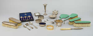
	
		A pair of provincial silver fiddle pattern table spoons, Exeter c.1840, William Rawlings...