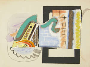 
	
		Eileen Agar RA, 
		British 1899-1991- 
		 
		Abstract Composition, 1936; 
		 
		pastel,...