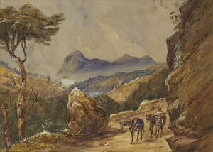 
	
		Sir Charles D'Oyly, 9th Bt.,
		British 1822-1900-  
		 
		Barrackpore;
		 
		