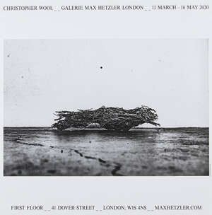 
	
		Christopher Wool,
		American b.1955-
		 
		Galerie Max Hetzler London, 2020;
		 
		