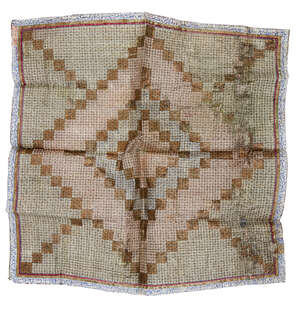
	
		A Qajar talismanic chart, Iran, 19th century, Arabic manuscript on gazelle skin, the...