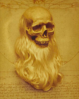 
	
		MOVED TO LINE 32 Antonio Guccione, 
		Italian b.1947- 
		 
		Leonardo da Vinci and...