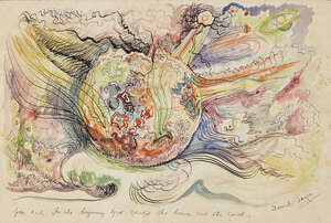 
	
		Derrick Latimer Sayer, 
		British 1917-1992 - 
		 
		Gen I-I; 
		 
		ink and...