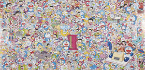 
	
		Takashi Murakami,
		Japanese b.1962-
		 
		Wouldn't it Be Nice If We Could Do Such a...
