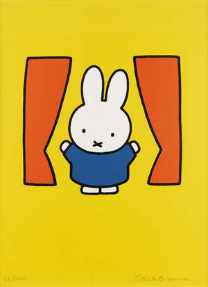 
	
		Dick Bruna, 
		Dutch 1927-2017- 
		 
		On Stage; 
		 
		screenprint in colours,...