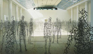 
	
		Sir Antony Gormley OBE RA, 
		British b.1950- 
		 
		Domain Field, 2003; 
		 
		offset...