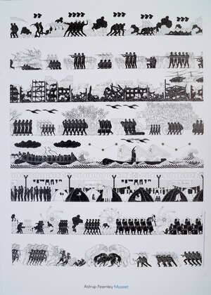 
	
		After Ai Weiwei, Chinese b.1957- Odyssey, 2017; offset lithographic poster, from an edition...