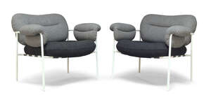 
	
		Fogia, a pair of 'Bollo' armchairs, designed in collaboration with Andreas Engesvik  
		