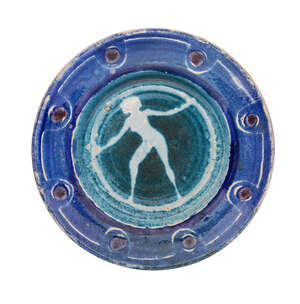 
	
		Quentin bell (1910-1996), a Fulham Pottery plate
		Last Quarter 20th Century, signed...