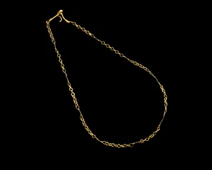 A Roman gold necklacecirca 2nd century AD
Gold, a loop in loop chain complete with its original...