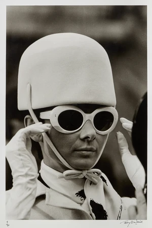 Terry O'Neill CBE,&nbsp;British 1938-2019,&nbsp;Audrey Hepburn, 1966;&nbsp;silver gelatin print,&nbsp;probably printed...