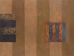 Sean Scully,&nbsp;Irish b.1945-&nbsp;Wall, 1988;&nbsp;etching and aquatint in colours,&nbsp;signed, titled and numbered...