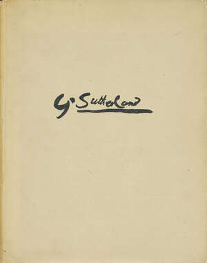 Graham Sutherland OM, 
British 1903-1980- 
 
Graham Sutherland, 1950;
 
the book, with an...