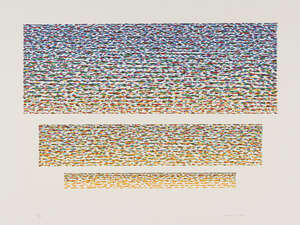
	
		Piero Dorazio,
		Italian 1927-2005-
		 
		Composition II, 1976;
		 
		lithograph in...