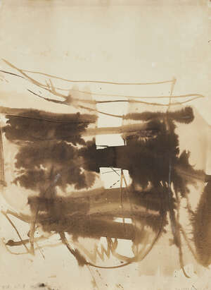 
	
		Trevor Bell, 
		British b.1930 -
		 
		Sea Edge Forms;
		 
		watercolour on paper,...