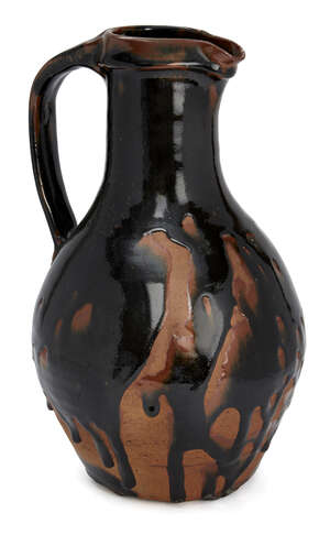 
	
		Trevor Corser (1938-2015), a large jug 
		c. late 20th century, impressed seals to base...
