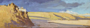 
	
		James Hart Dyke,
		British b. 1966-
		 
		Chiu Gompa on Lake Mansarovar, Tibet,...