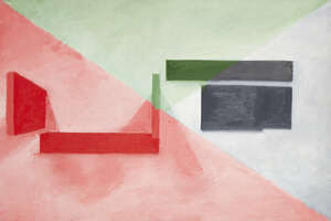 
	
		Keith Milow, 
		British b.1945- 
		 
		Neal Streak, 1975-6; 
		 
		oil on panel,...