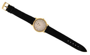 
	
		An automatic wristwatch, by Piaget, reference 12303, the circular silvered dial with gilt...