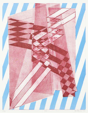 
	
		Stanley William Hayter CBE, 
		British 1901-1988-
		 
		Fold [Black & Moorhead 392],...