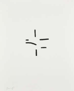 
	
		Brian Blow, 
		British 1931-2009- 
		 
		Untitled (3 works); 
		 
		three linocuts...
