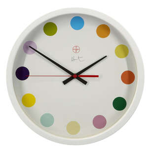 
	
		Damien Hirst, 
		British b.1965- 
		 
		Spot Clock (Large), 2009; 
		 
		powdered metal...