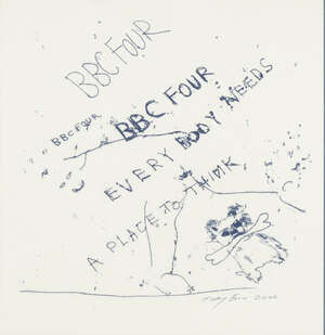 
	
		Tracey Emin CBE RA, 
		British b.1963- 
		 
		Everybody Needs a Place to Think, 2002;...
