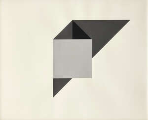
	
		George Meyrick, 
		British b.1953- 
		 
		Grey Drawing No. 5;
		 
		acrylic on paper,...