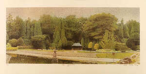 
	
		Karl Torok, British 1950-2015- The Gazebo; screenprint on wove, signed, titled and...