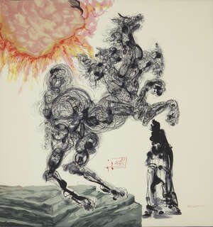 
	
		After Salvador Dalí, 
		 
		Spanish 1904-1989- 
		 
		Cerbero. El Can del Inferno -...