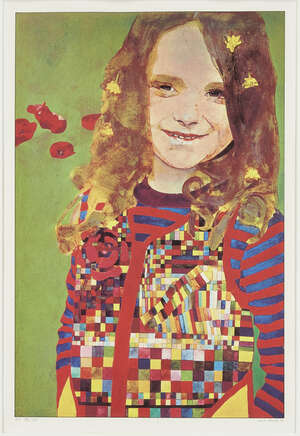 
	
		Sir Peter Blake CBE RDI RA,
		British b.1932-
		&nbsp;
		Girl in a Poppy Field, 1974;
		&nbsp;
		
