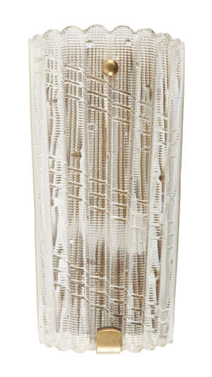 
	
		Carl Fagerlund (1915-2011) for Orrefors, 
		 
		Wall applique, circa 1960, 
		Glass,...