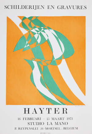 
	
		Stanley William Hayter CBE, 
		British 1901-1988- 
		&nbsp;
		Schilderijen en Gravures...