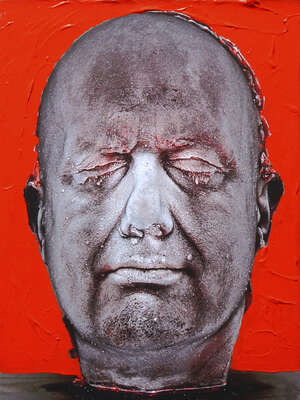 
	
		Marc Quinn, 
		British b.1964- 
		 
		Self (Hand-Painted) (Red), 2006; 
		 
		acrylic...
