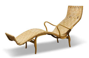 
	
		Bruno Mathsson (1907-1988), a Pernilla chaise longue for Karl Mathsson    
		c.1962,...