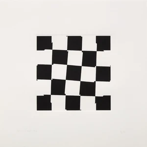 Peter Lowe,&nbsp;British b.1938-&nbsp;Five Degrees, 2005;&nbsp;screenprint on wove,&nbsp; &nbsp;signed, dated and numbered...