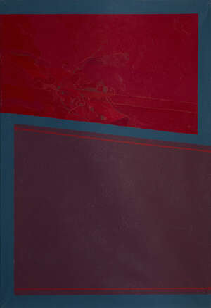 
	
		David Leverett, 
		British 1938-2020 - 
		 
		Untitled; 
		 
		oil on canvas, 73.5 x...