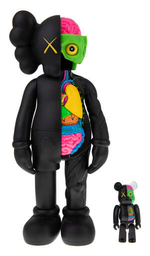 
	
		Property of a KAWS collector, 
		KAWS, 
		American b.1974- 
		 
		Flayed Companion...
