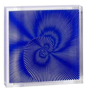 
	
		Alberto Biasi, 
		Italian b.1937- 
		 
		Untitled; 
		 
		screenprint in colours...