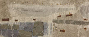 
	
		Michelangelo Conte, 
		Italian 1913-1996- 
		 
		Calore Bianco, 1960; 
		 
		mixed media...