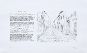 Bob Dylan,&nbsp;American b.1941-Mondo Scripto - Mr. Tambourine Man, 2018;monochrome lithograph on wove,&nbsp;