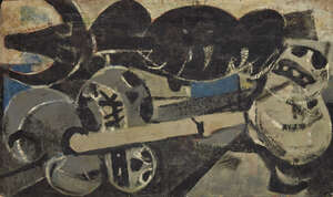 
	
		Erro (Guomundur Guomundsson),
		Icelandic b.1932-
		'Studio per il Inverno ela Epoca...